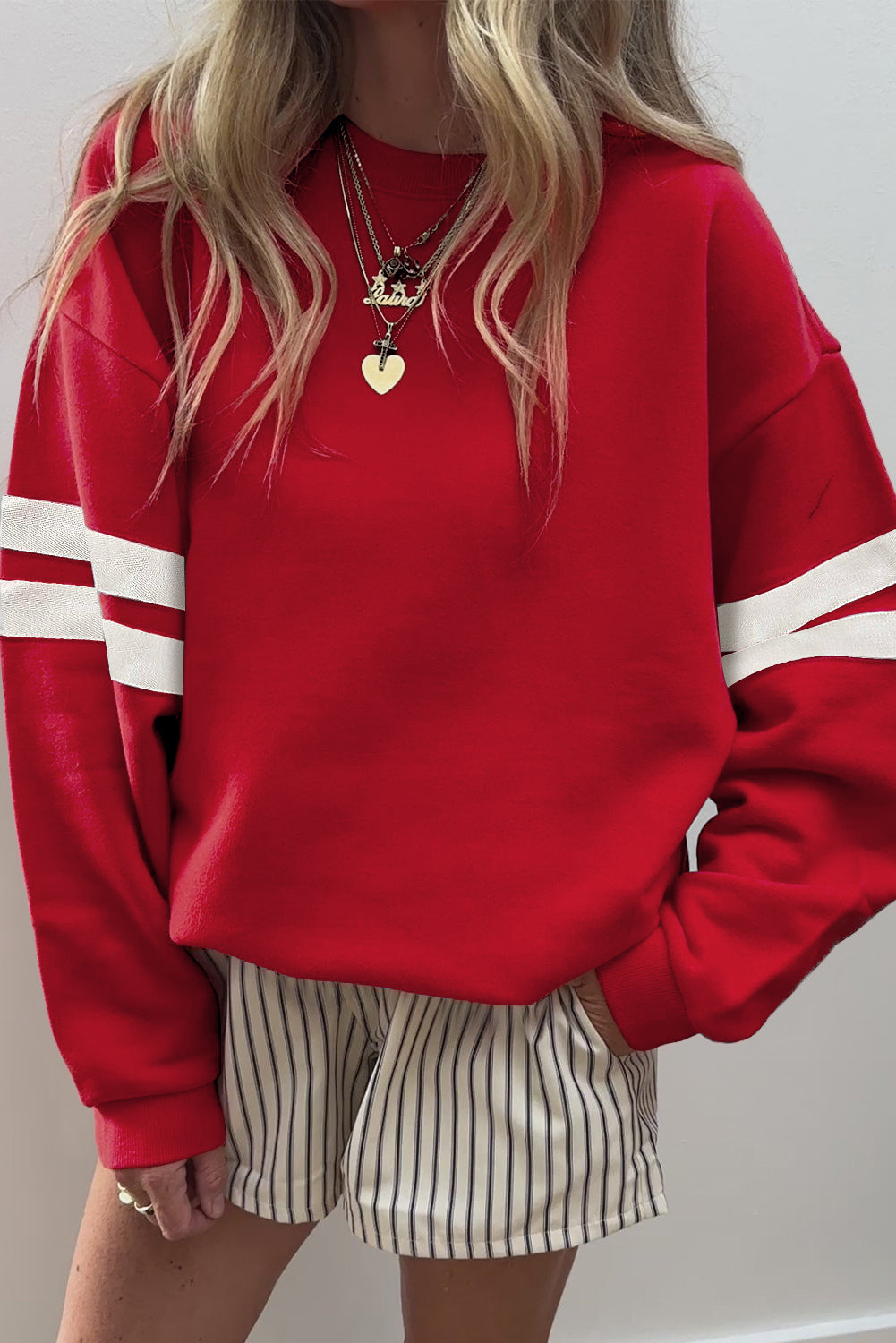 Audrey Preppy Striped Gameday