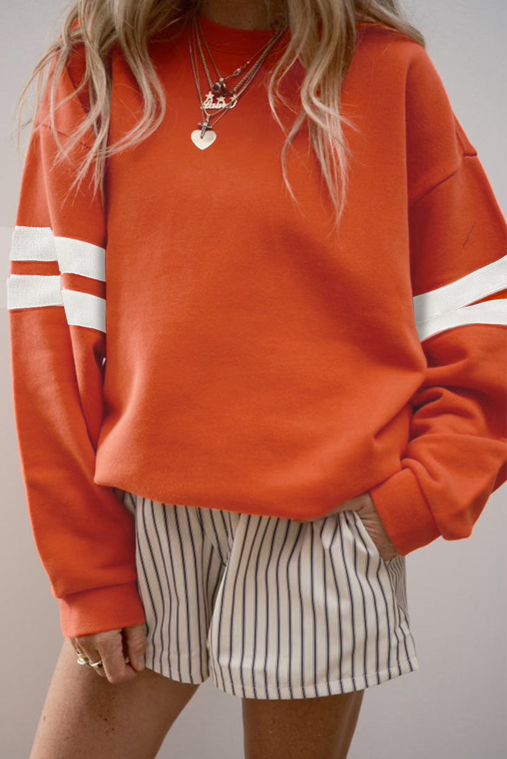 Alana Preppy Loose Sweatshirt