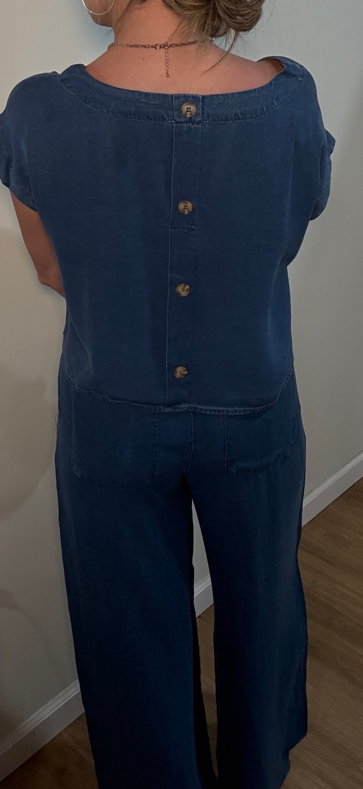 Tilly Denim (Tencel) Set