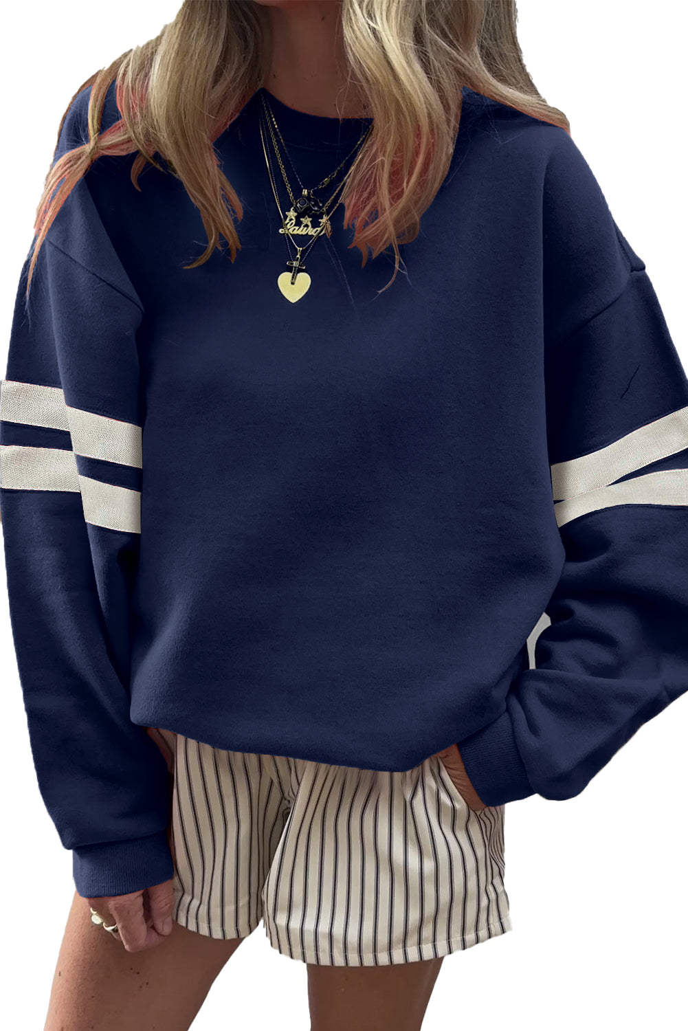 Audrey Preppy Striped Gameday
