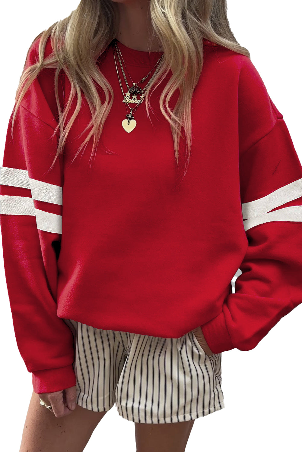 Audrey Preppy Striped Gameday