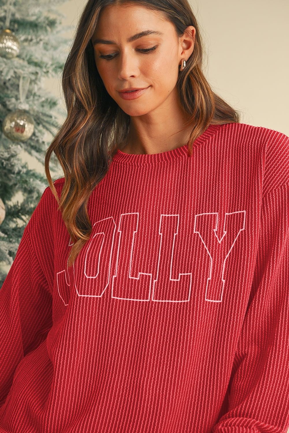 JOLLY Long Sleeve Top and Pockets Pants Set