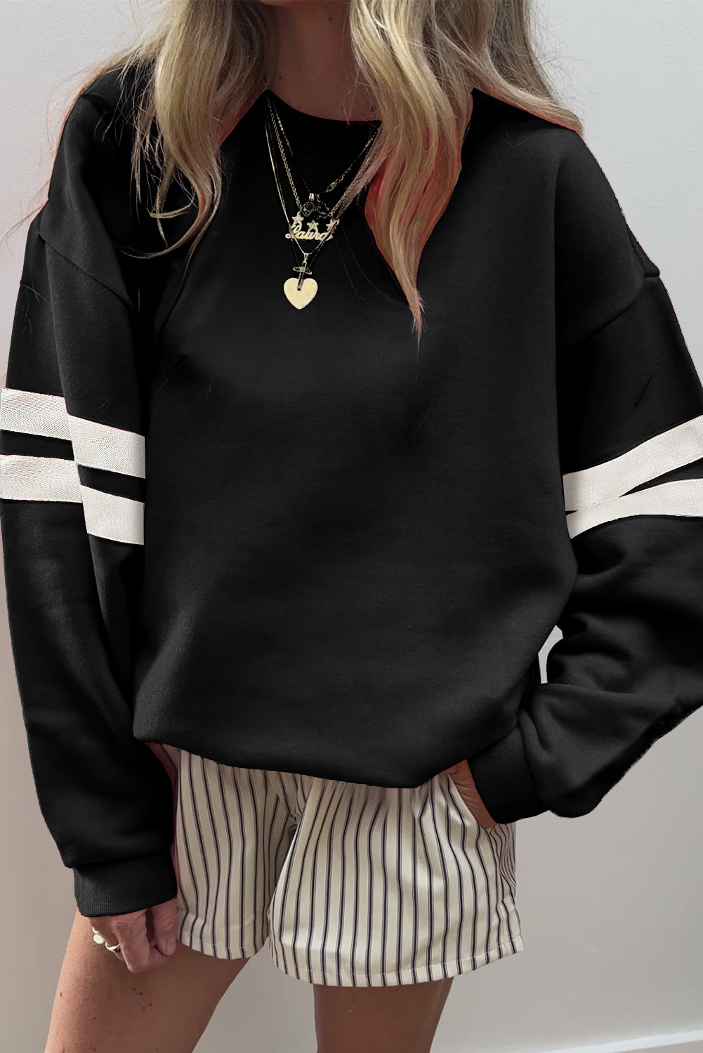 Alana Preppy Loose Sweatshirt