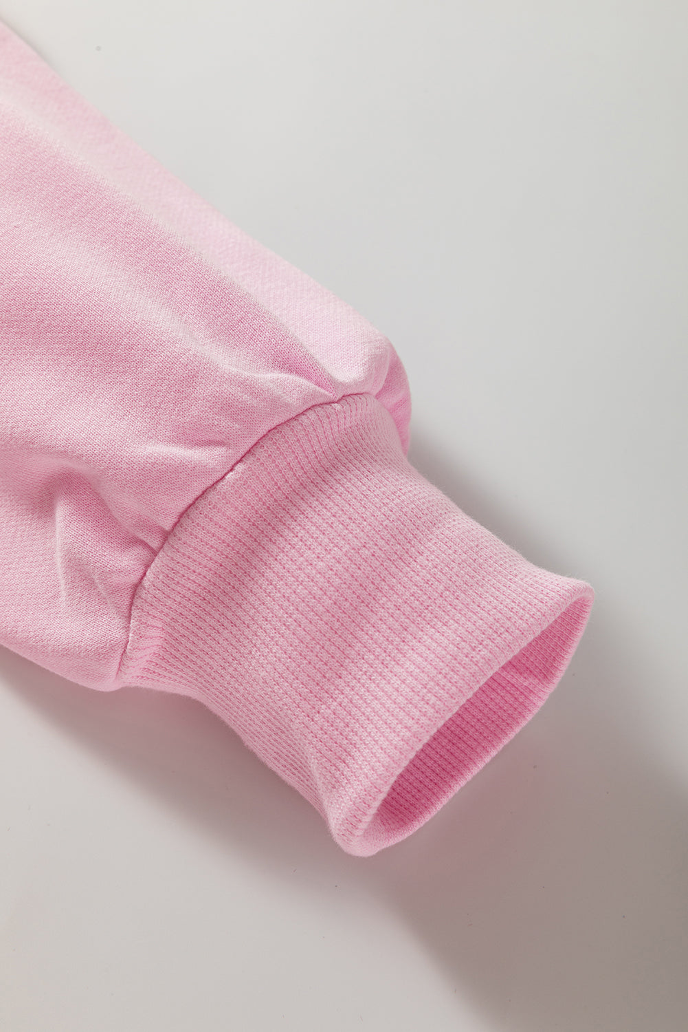 Phalaenopsis Chenille Heart Pattern Casual Pants Set