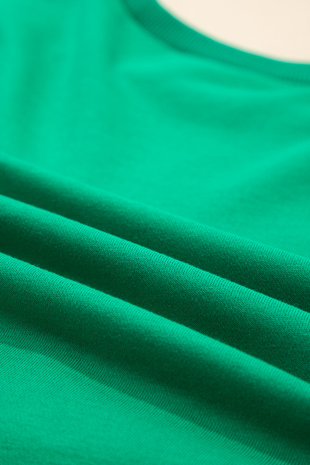 Sea Green HOLLY JOLLY Letter Christmas Holiday Sweatshirt