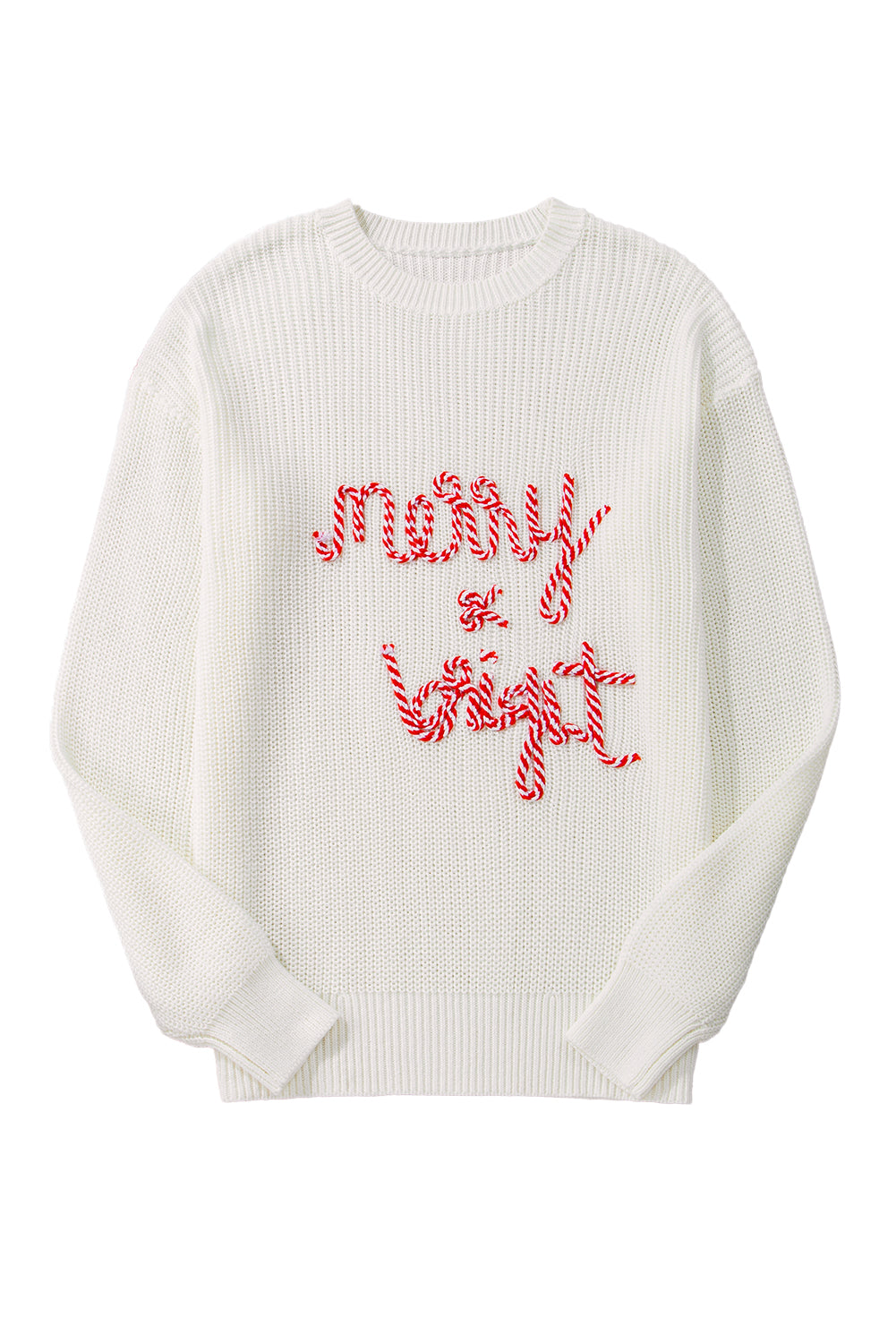 Merry & Bright Candy Cane Sweater