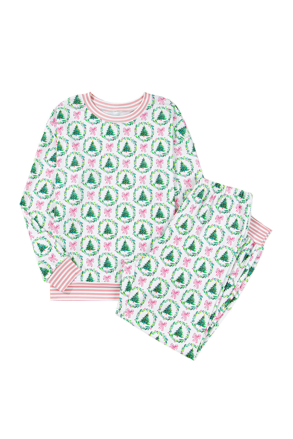 Viral Pink Christmas Tree Lounge Set