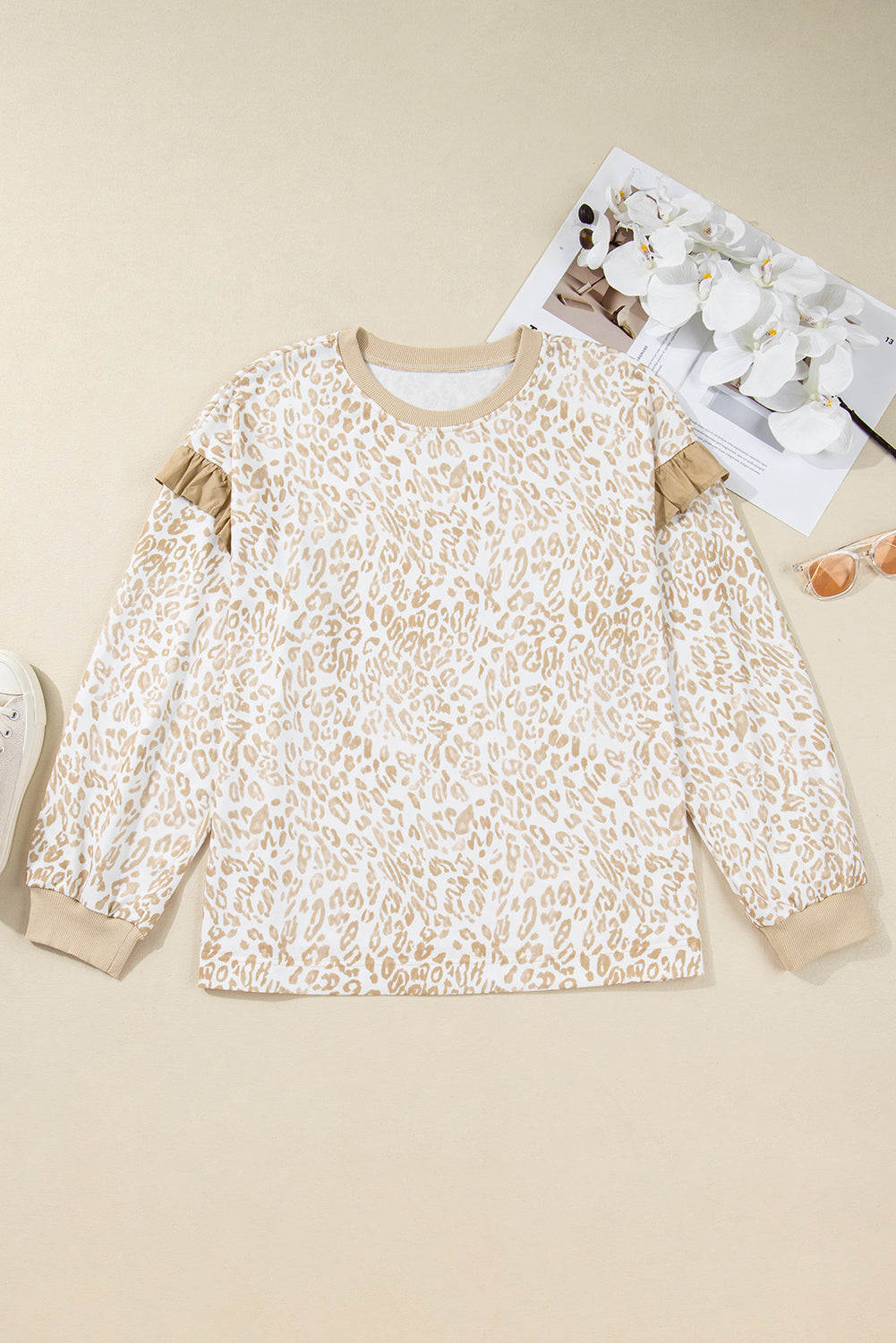 Kori Leopard Sweatshirt (plus)