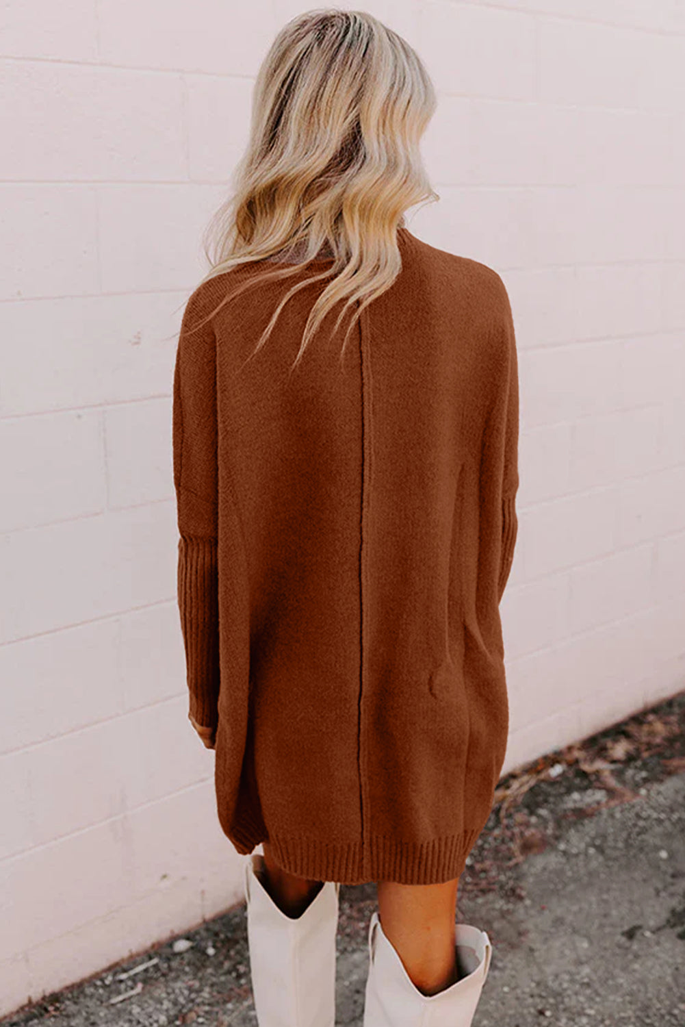 Autumn Cozy Turtleneck Sweater Dress