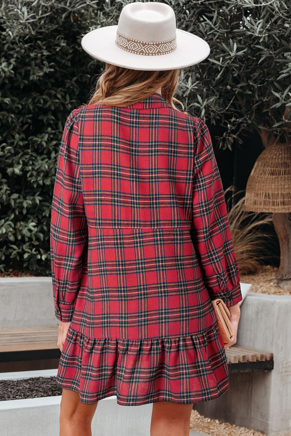 Anna plaid Dress