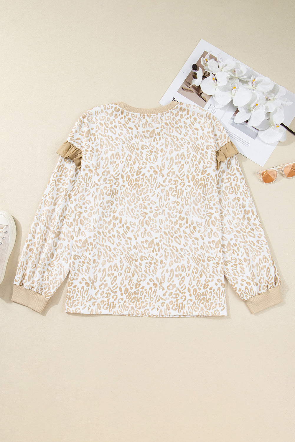 Kori Leopard Sweatshirt (plus)