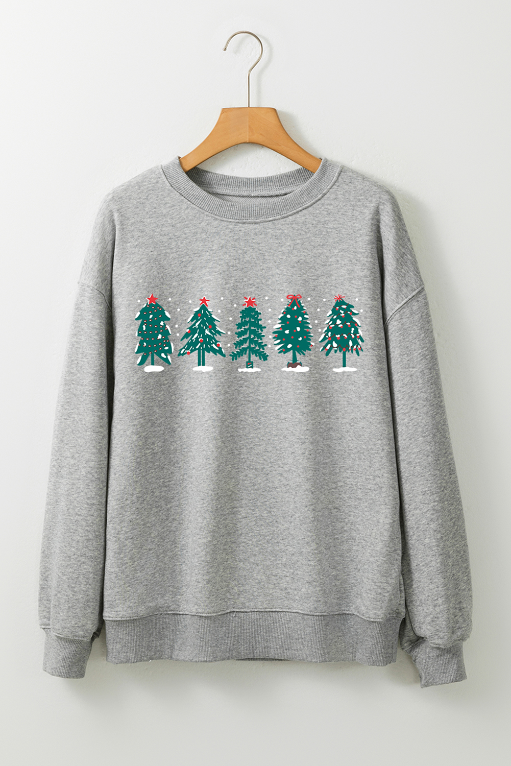Christmas Tree Graphic Sweatshirt