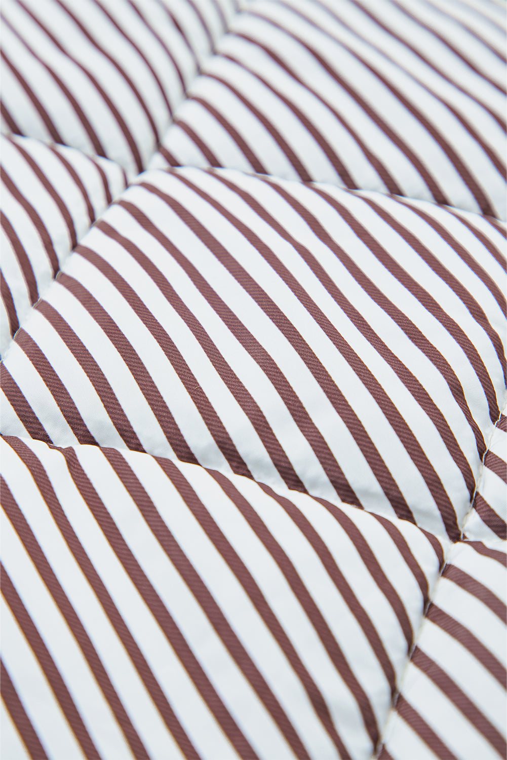 Black Striped Snap Button Scalloped Hem Winter Vest