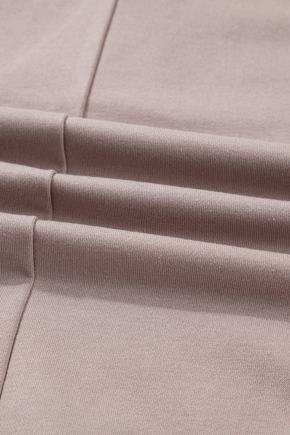 Jenny Waffle Patchwork Exposed Seam Oversized Hoodie