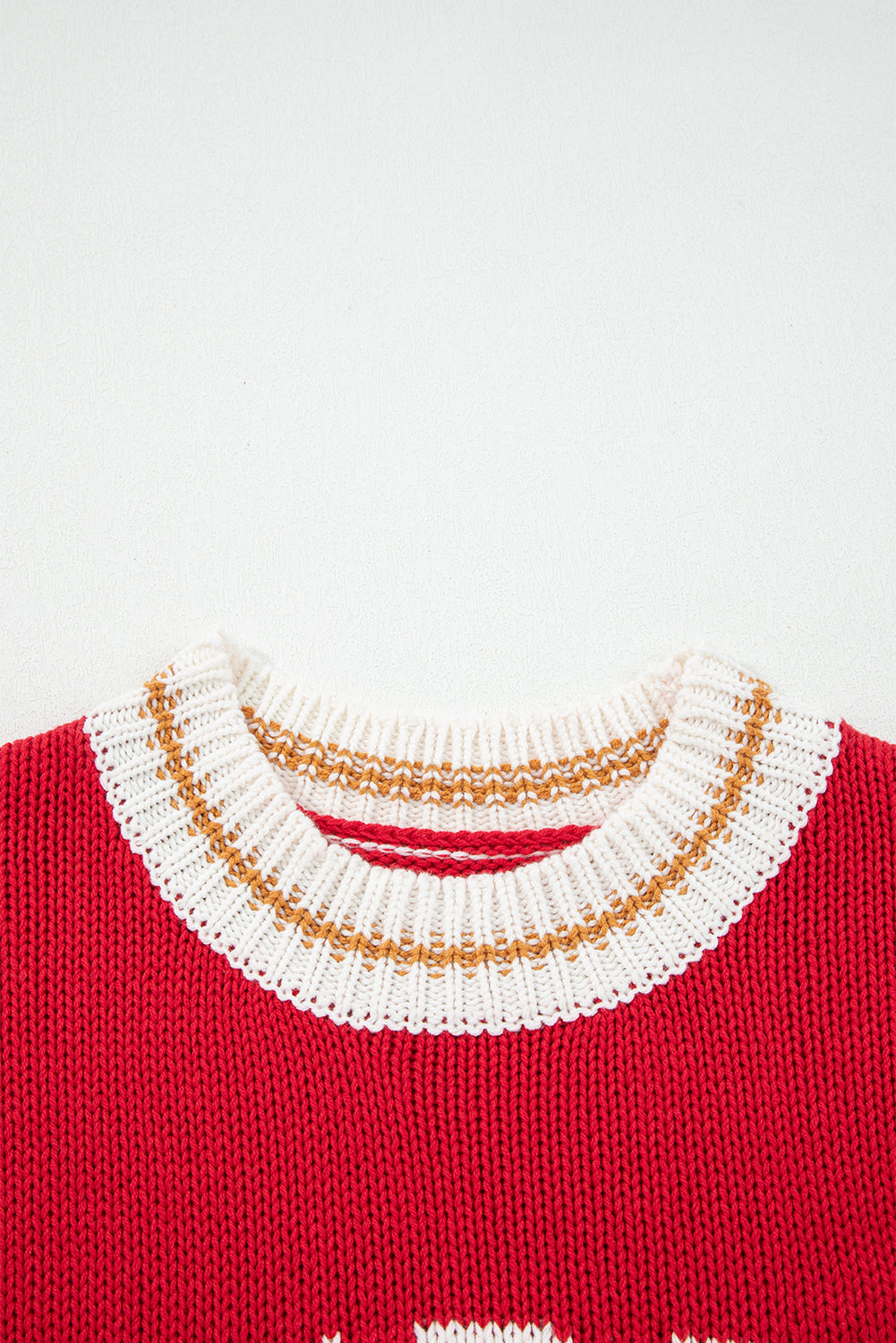 MERRY Chunky Knit Holiday Sweater