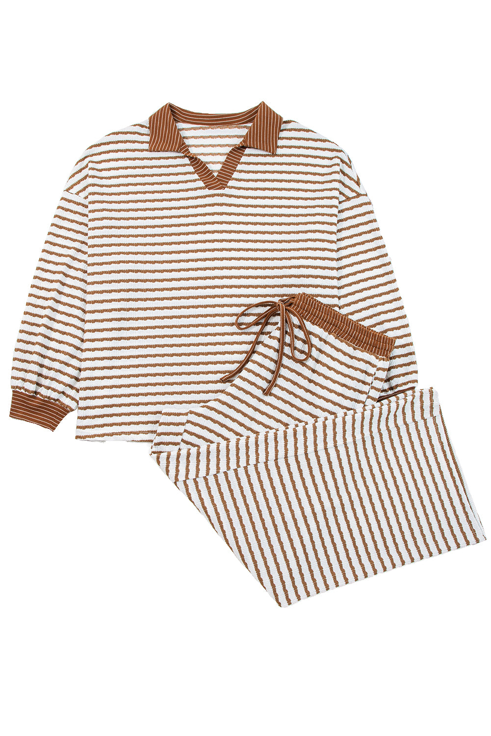 Kelsie stripe Set (plus)