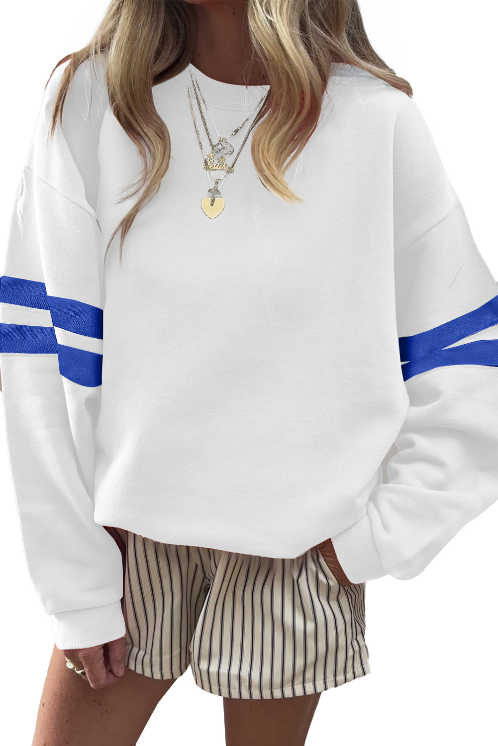 Alana Preppy Loose Sweatshirt