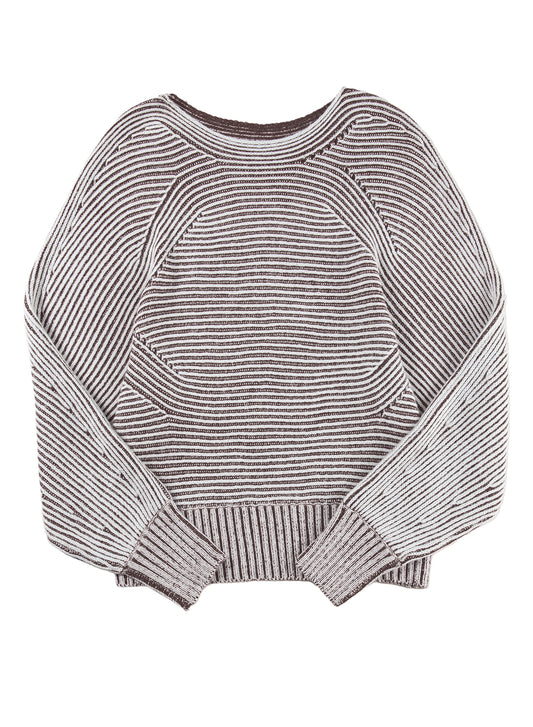 Cam Raglan Sleeve Baggy Sweater