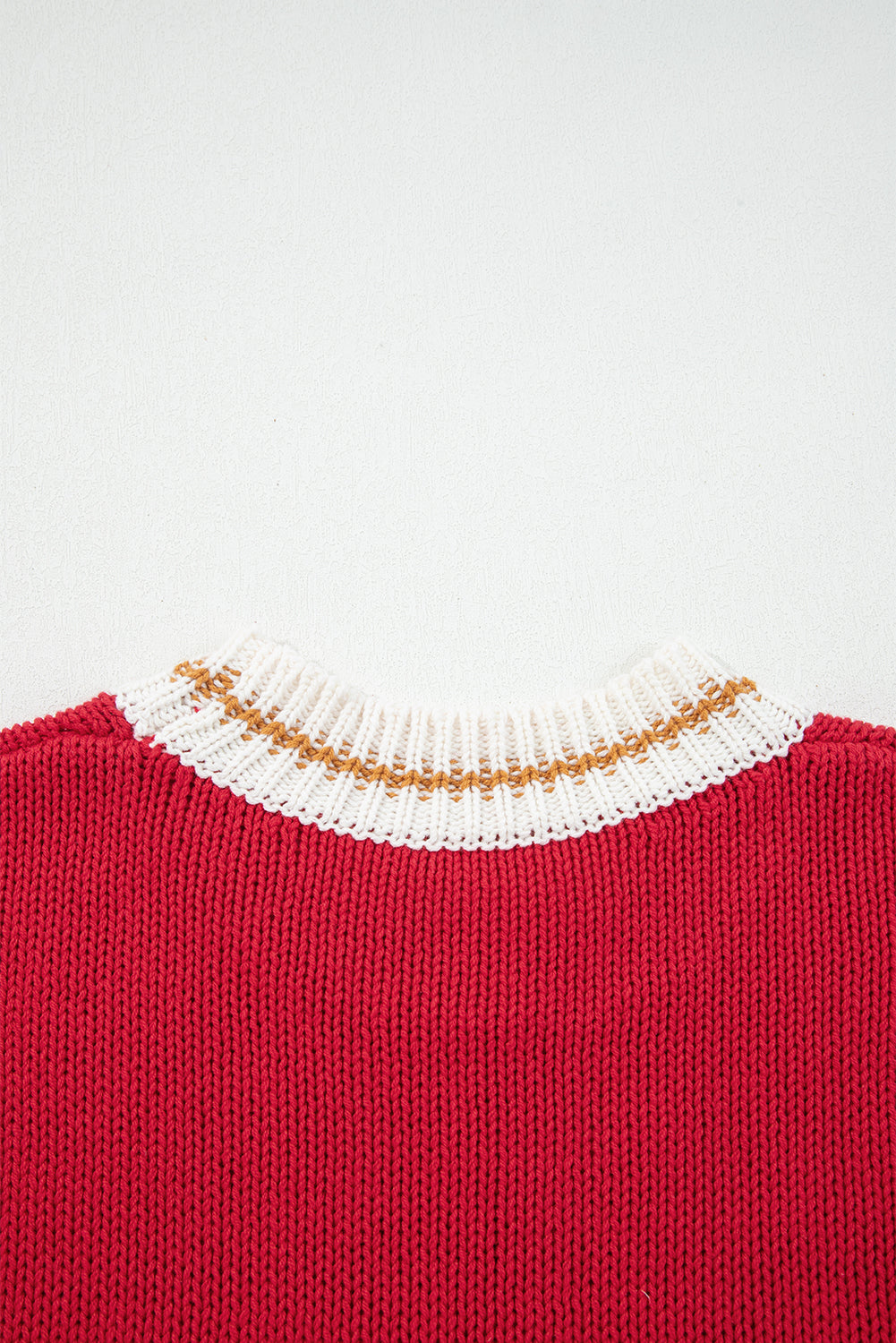 MERRY Chunky Knit Holiday Sweater
