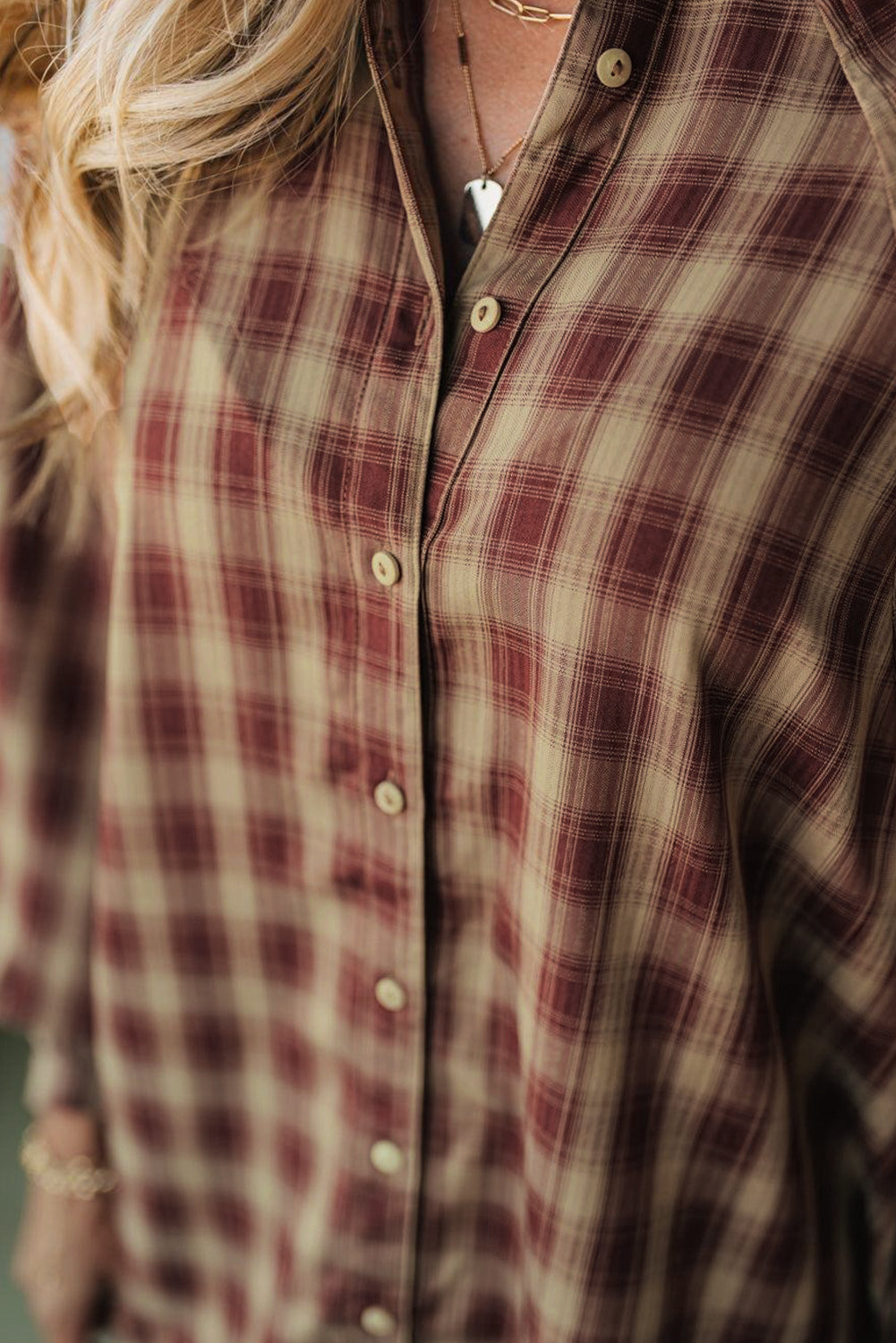 Polly Plaid Mini Shirt Dress