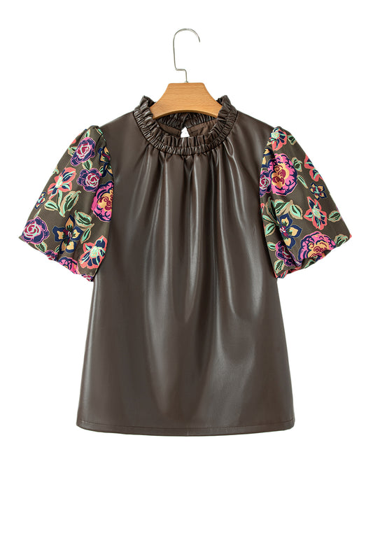 Rant Puff Sleeve Boho Blouse