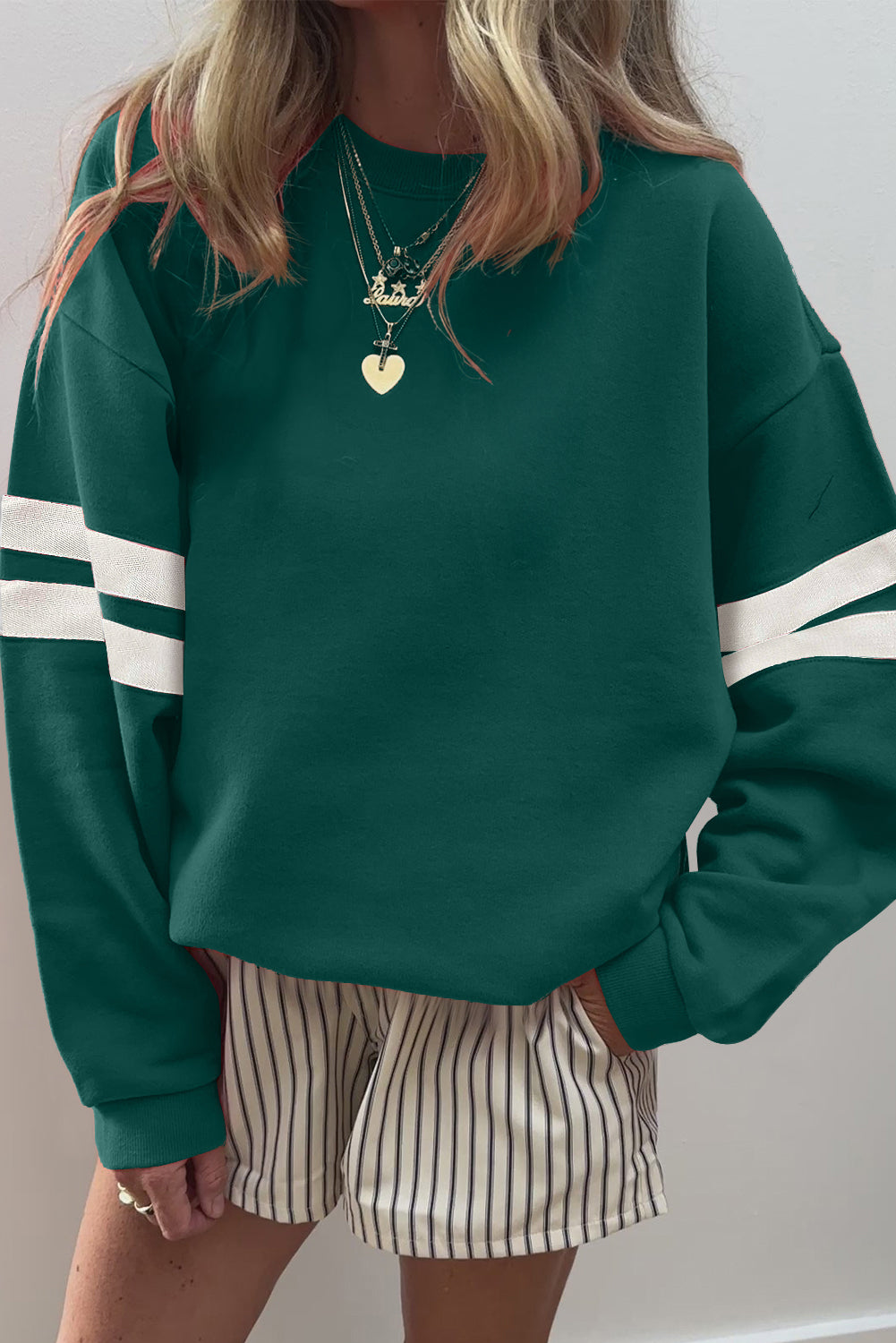 Alana Preppy Loose Sweatshirt