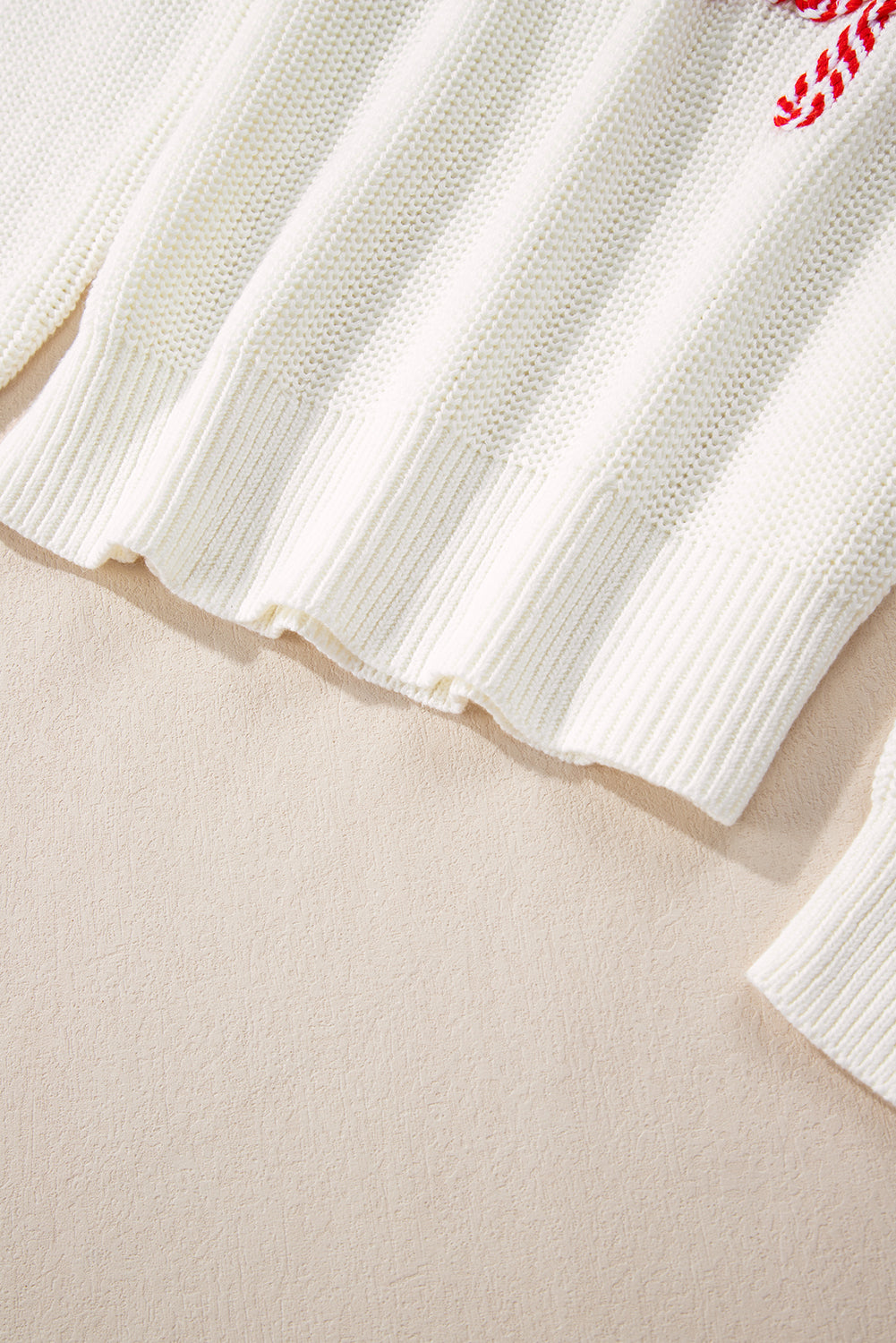 Merry & Bright Candy Cane Sweater