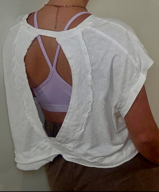 Open Back Tee