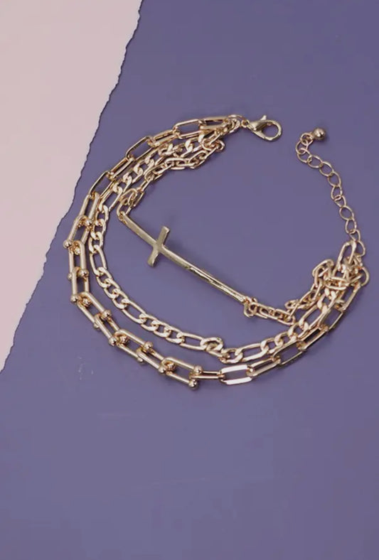 Cross Bracelet