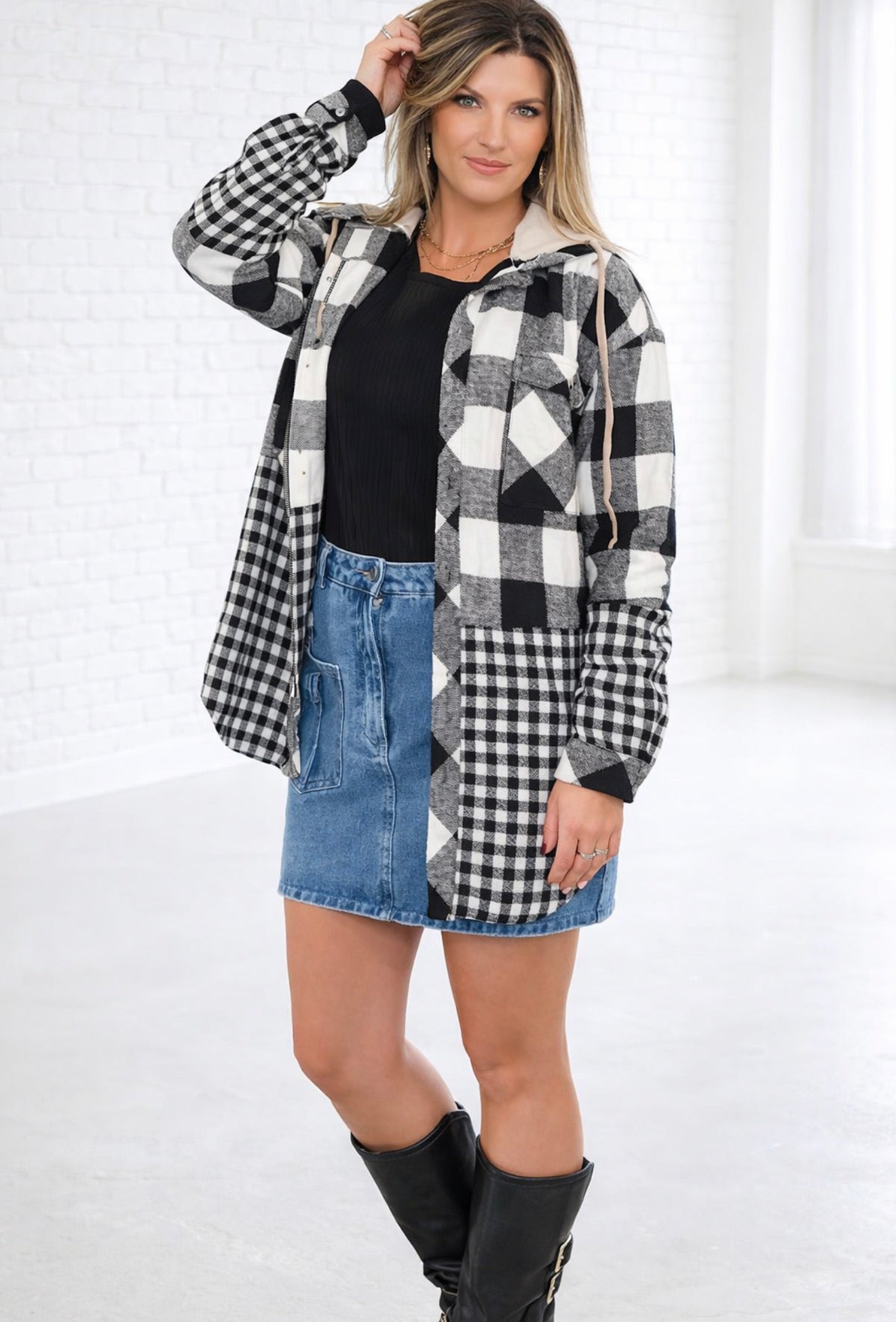 Kala Plaid Shacket