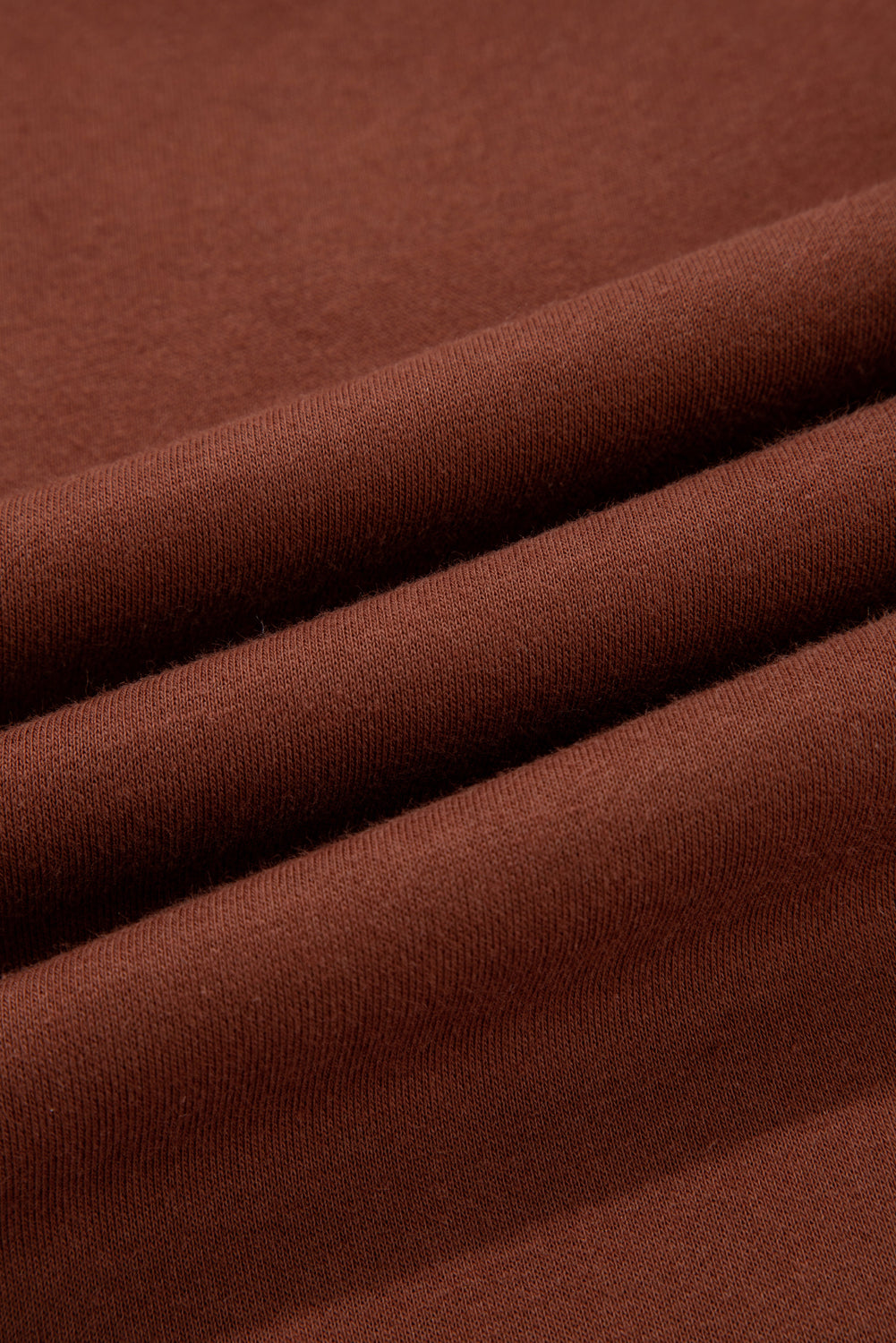 Coffee Leopard Drawstring Winter Fleece Pants