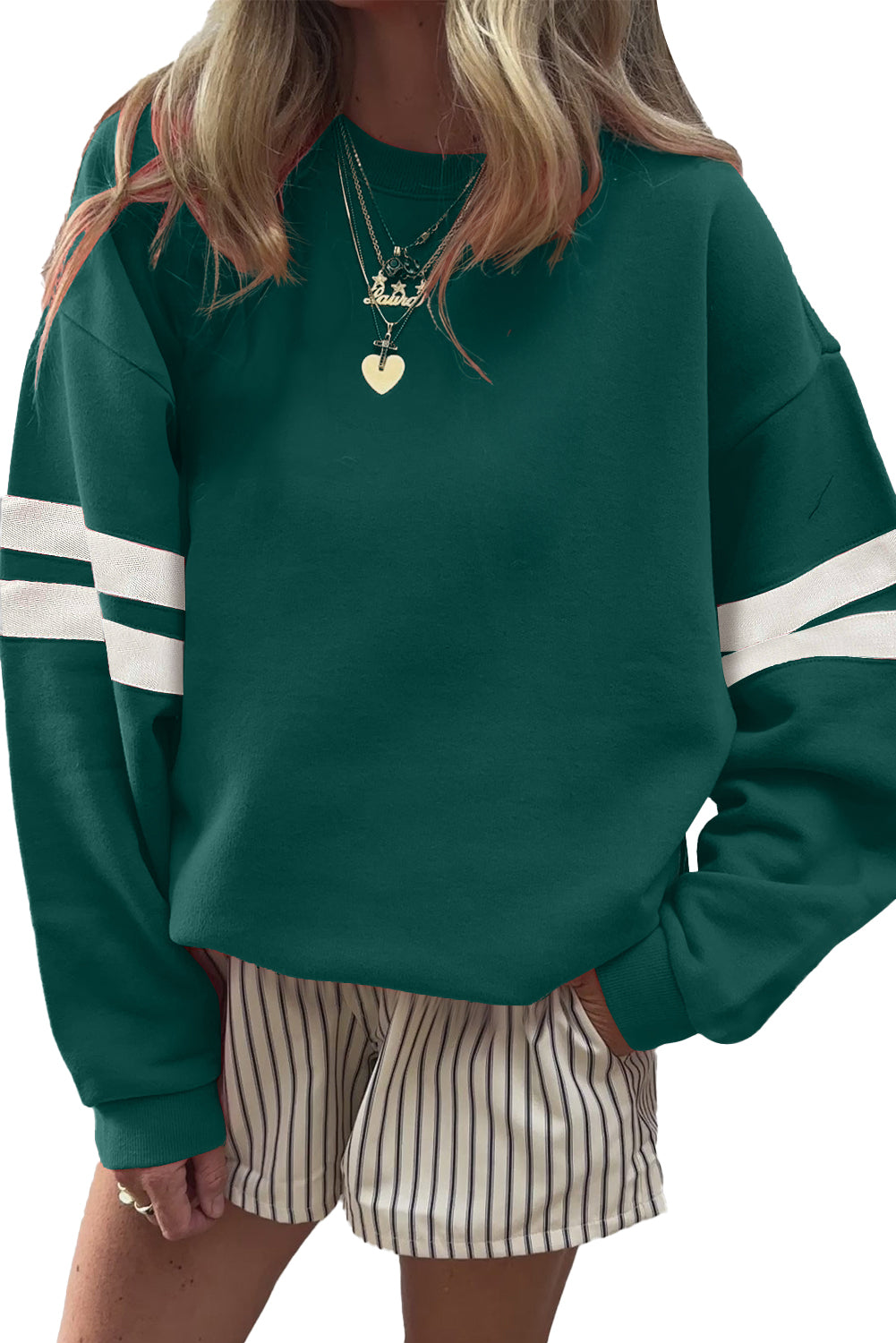 Alana Preppy Loose Sweatshirt