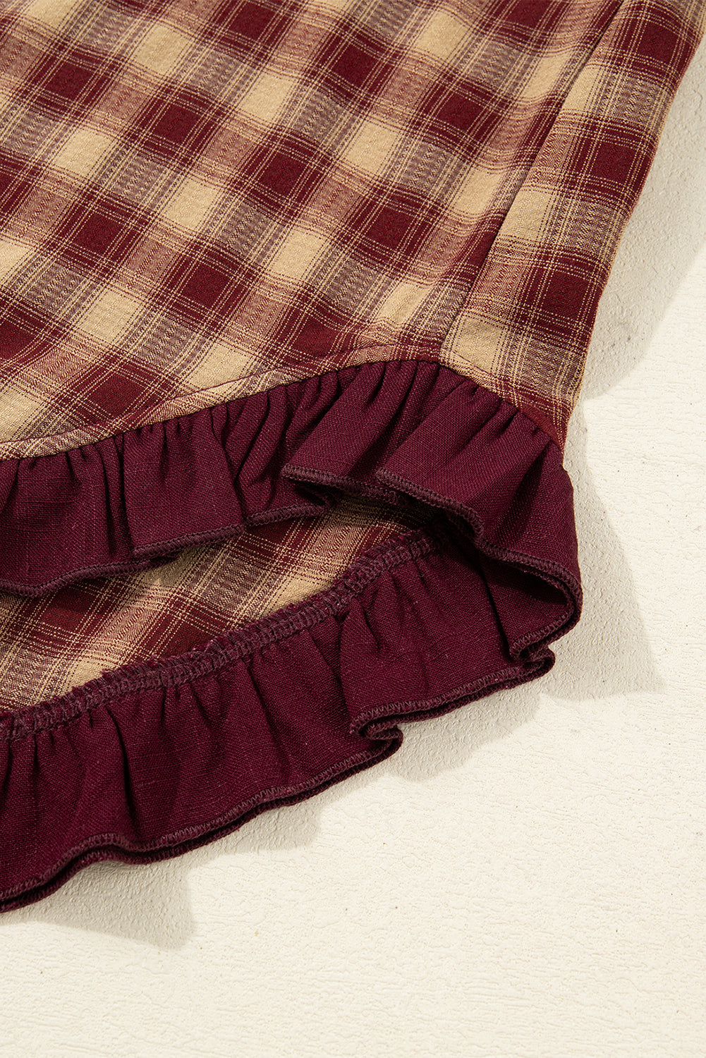 Polly Plaid Mini Shirt Dress