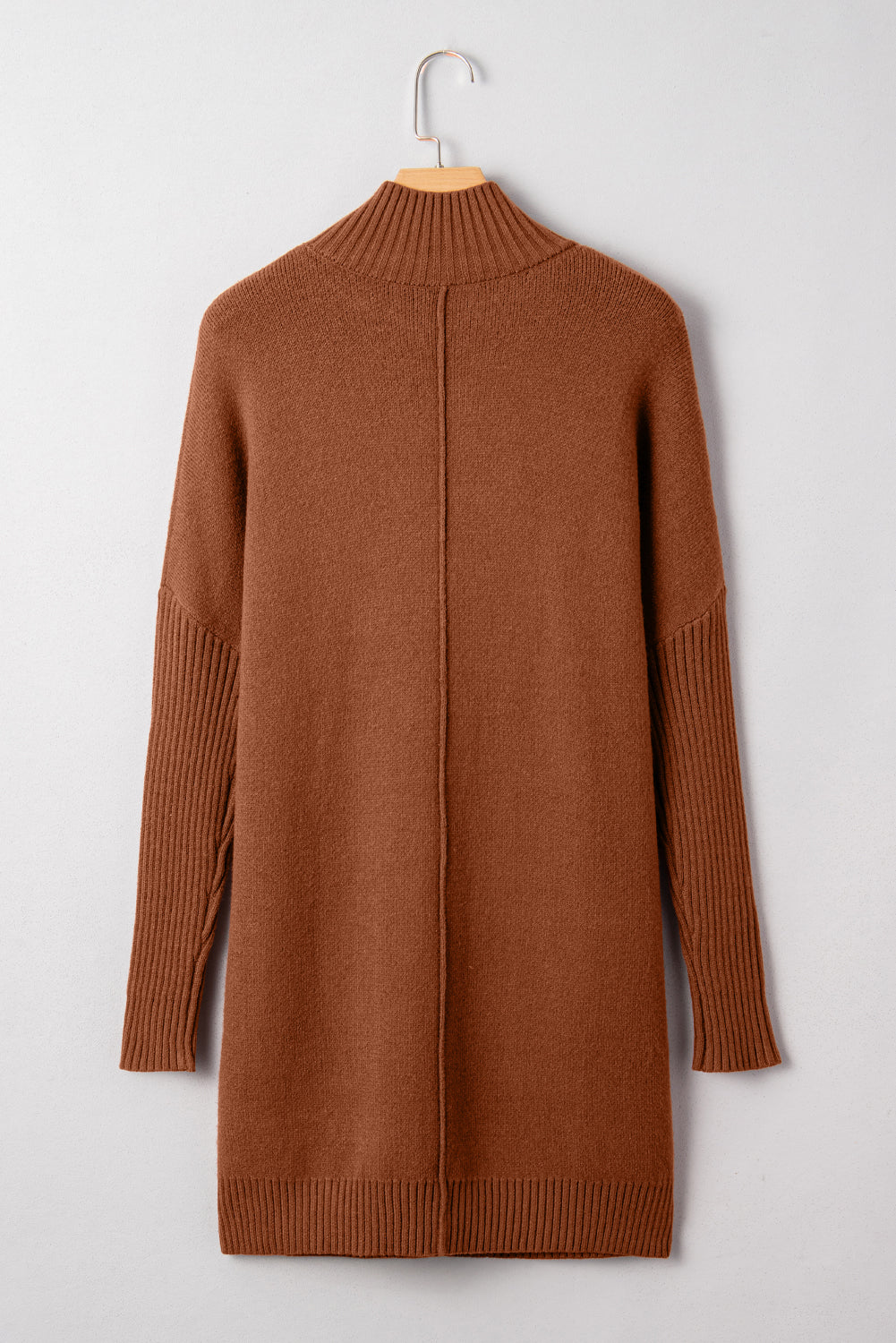 Autumn Cozy Turtleneck Sweater Dress
