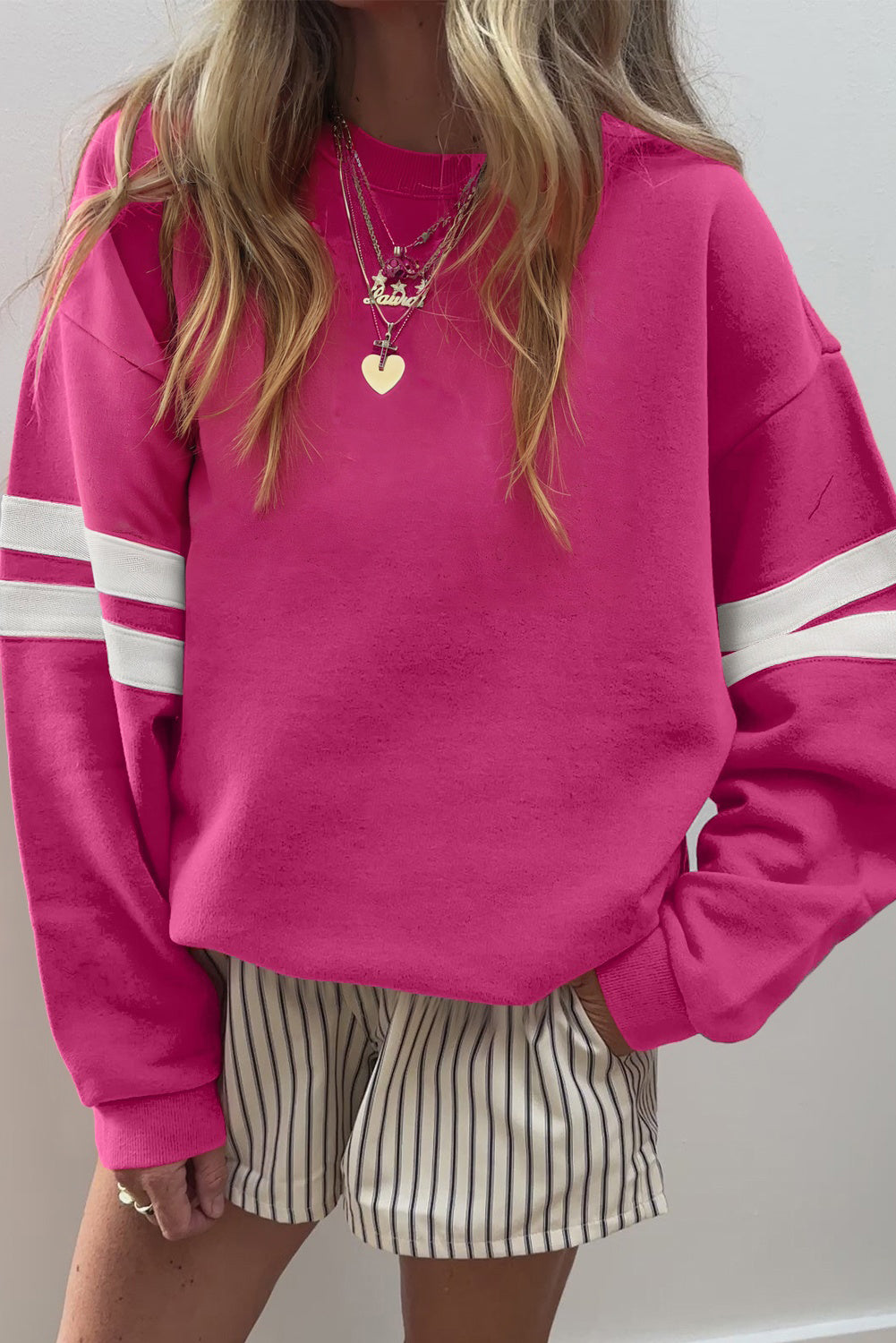 Kellie Preppy Loose Sweatshirt