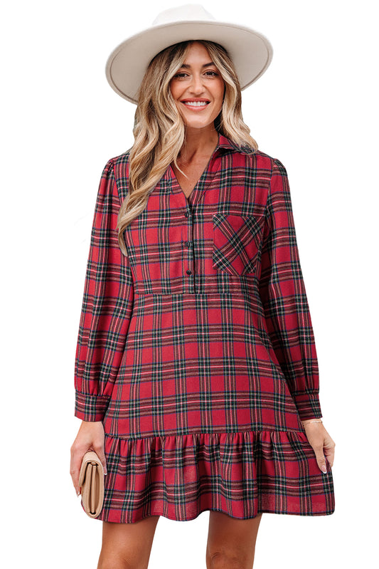 Anna plaid Dress