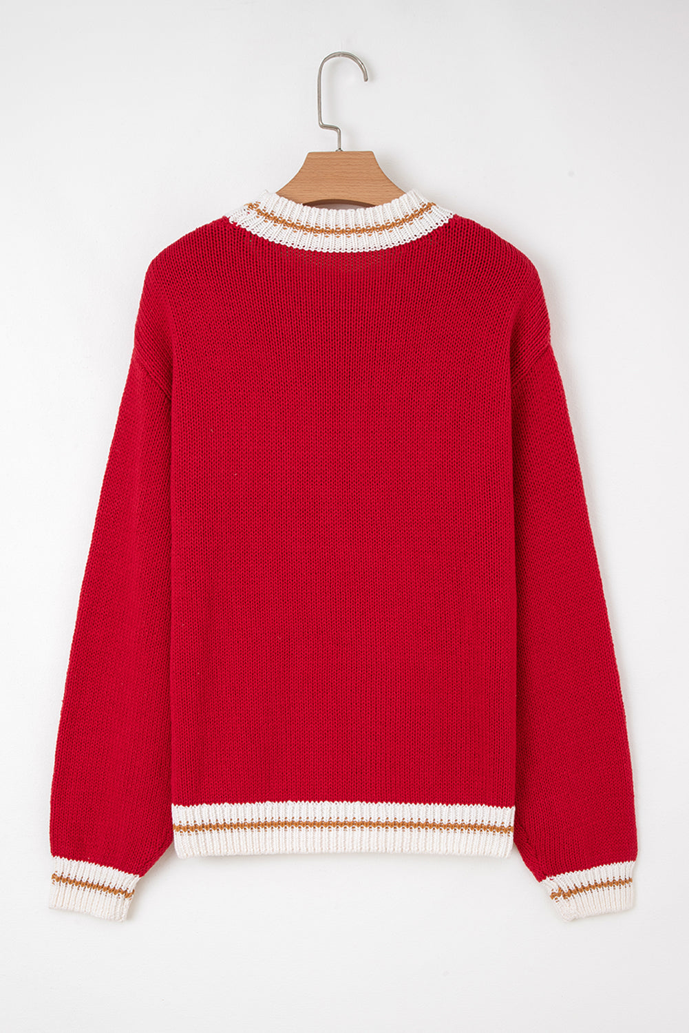 MERRY Chunky Knit Holiday Sweater