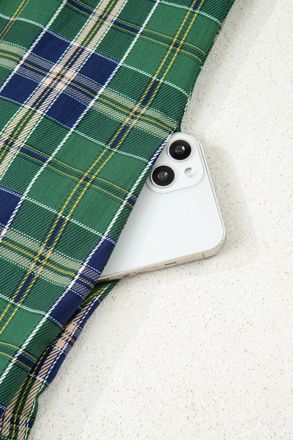 Molly Plaid Long Sleeve Mini Dress