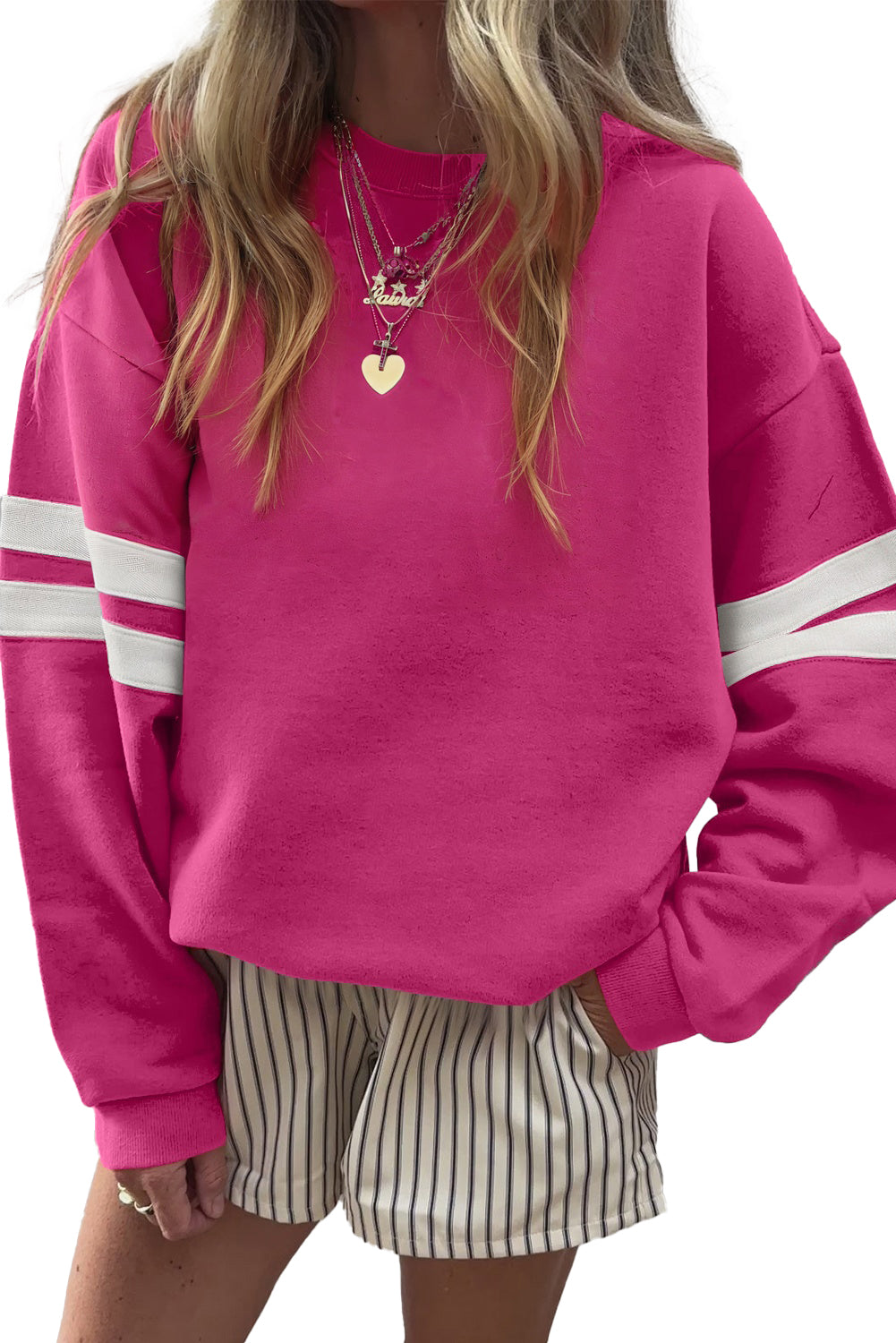Kellie Preppy Loose Sweatshirt