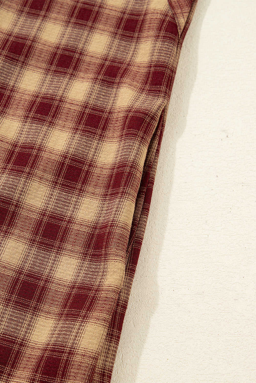 Polly Plaid Mini Shirt Dress